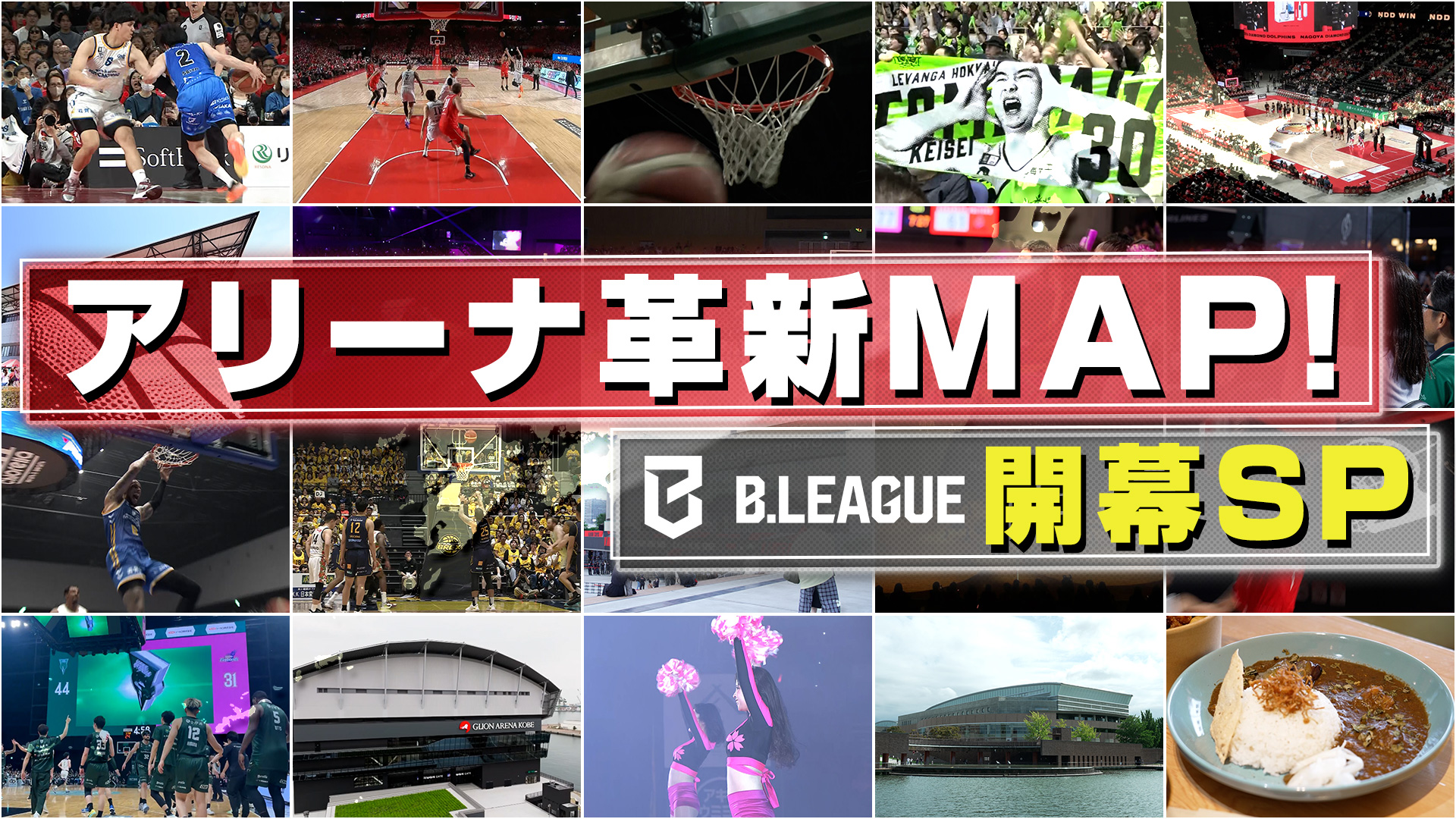 無料テレビでアリーナ革新ＭＡＰ！Ｂリーグ開幕ＳＰを視聴する