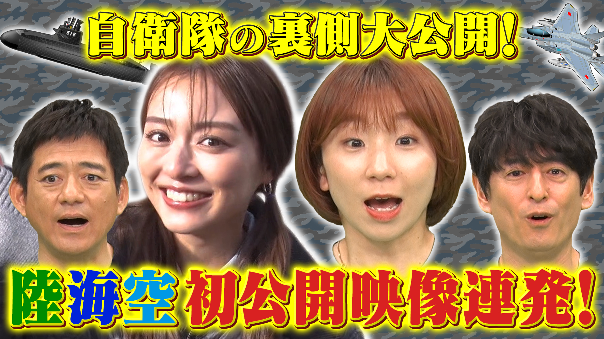 超スゴ！自衛隊の裏側ぜ～んぶ見せちゃいます！(テレ東)の番組情報