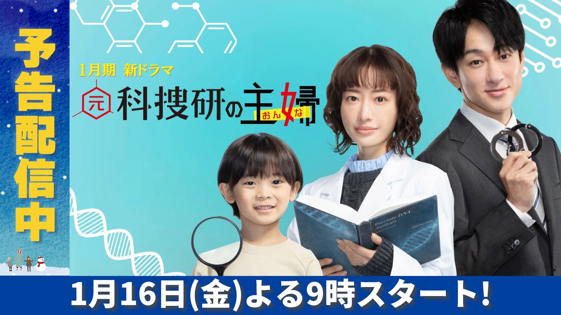 無料テレビで元科捜研の主婦を視聴する
