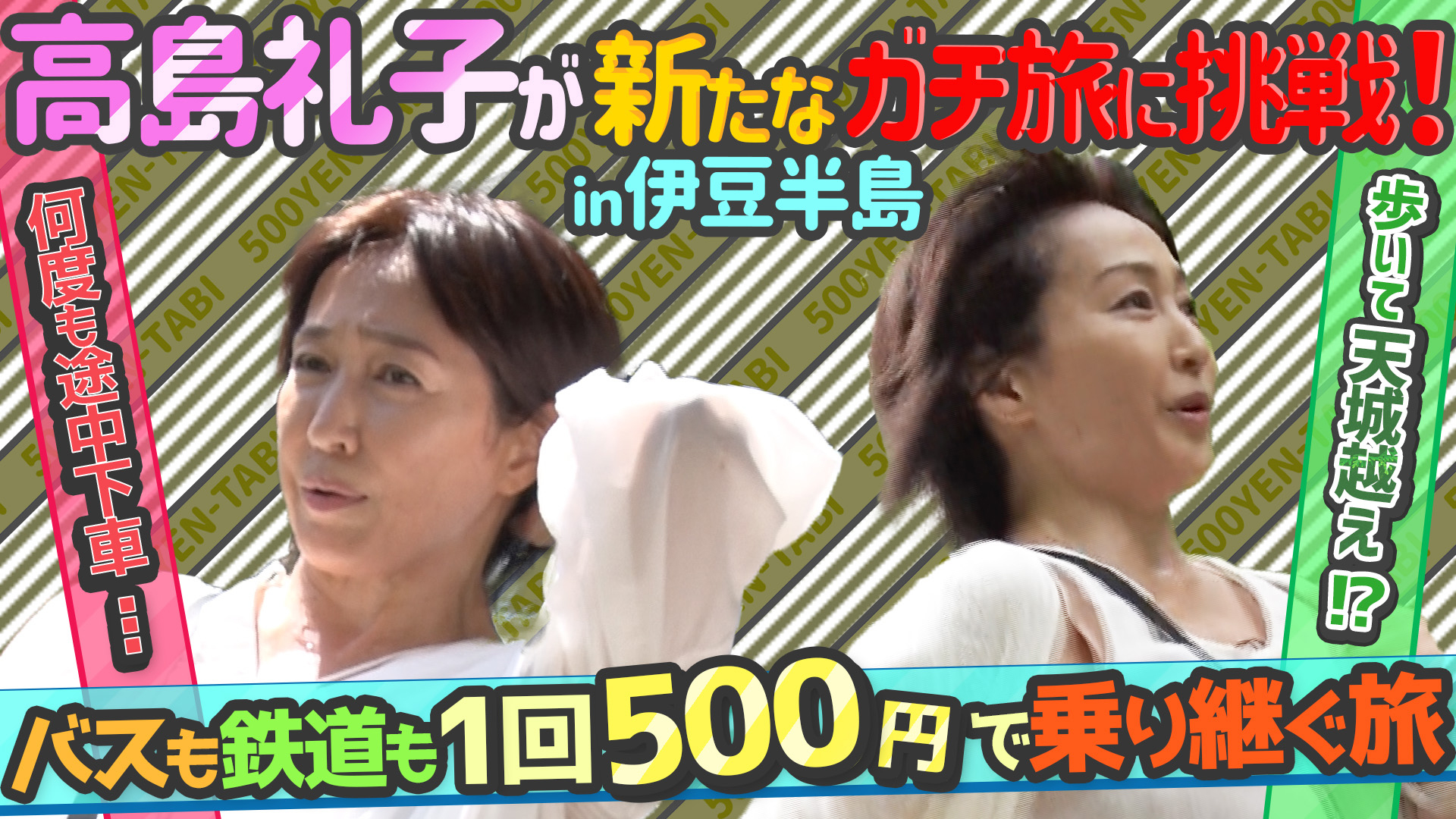 動画 伊豆で500円名物発見 高島礼子が天城峠歩く ワンコインで行こう 500円乗り継ぎの旅 8月23日 火 ネットもテレ東