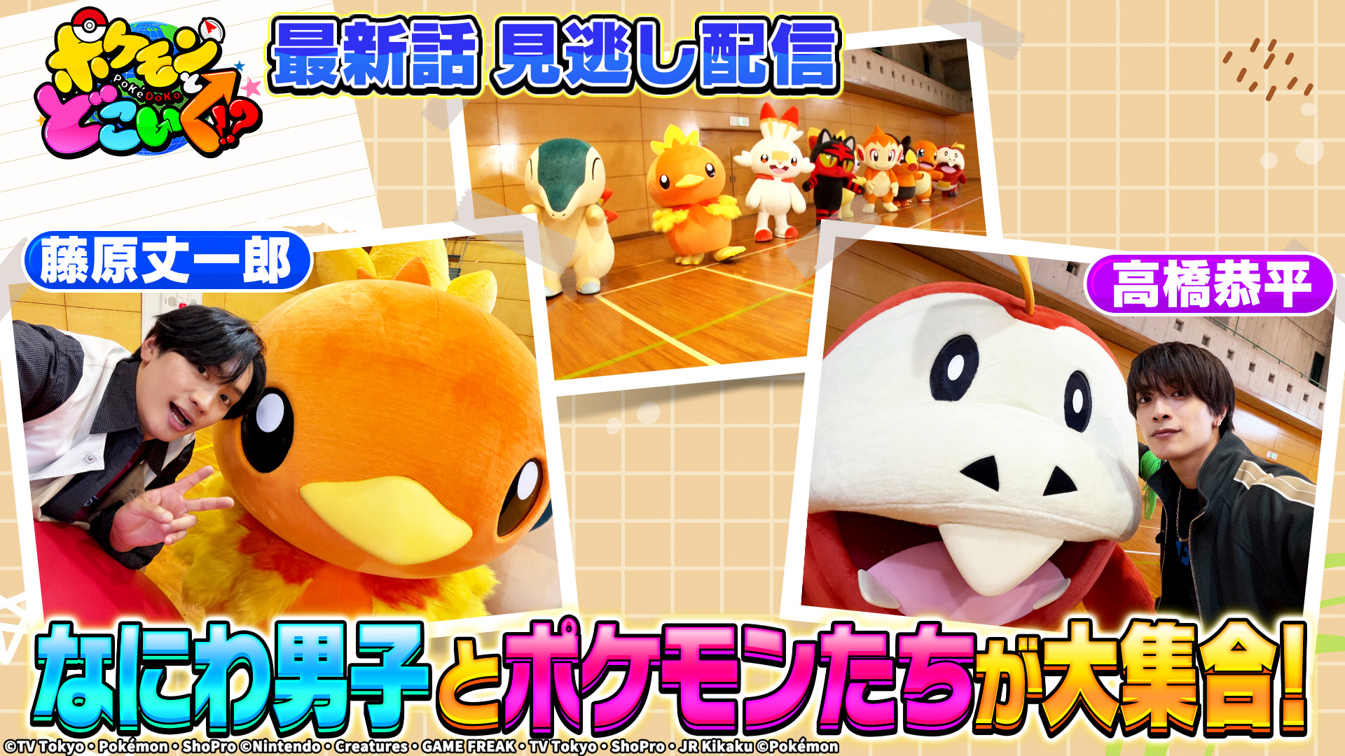 ポケモンとどこいく！？【ポケポケをワイルドに！スギちゃん初登場