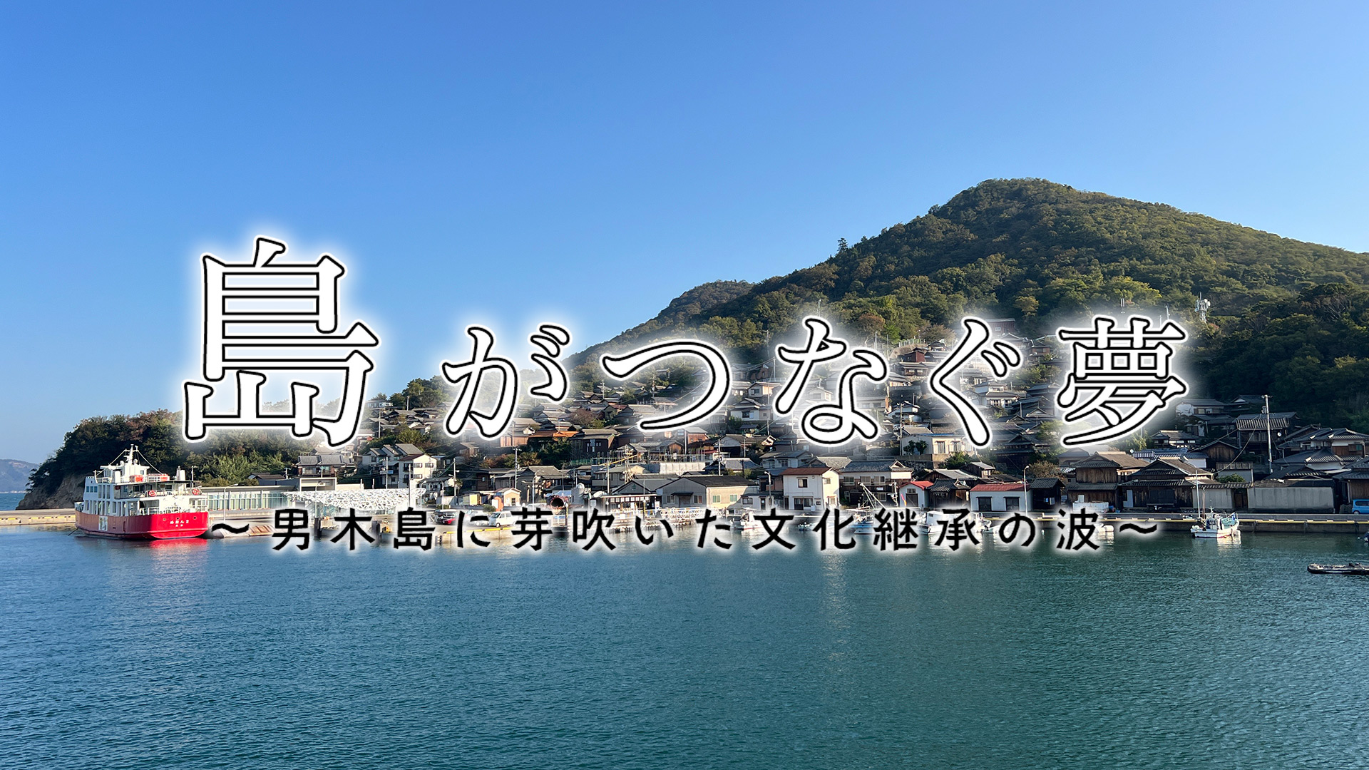 無料テレビで島がつなぐ夢～男木島に芽吹いた文化継承の波～を視聴する