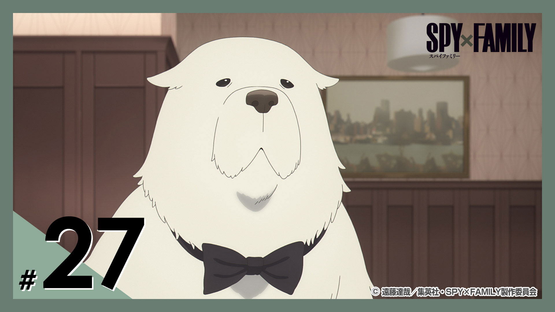 SPY×FAMILY ボンド SPY×FAMILY」に登場するフォージャー家の番犬・ボンドの